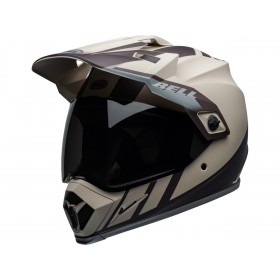 Casque BELL MX-9 Adventure Mips Dash Matte Sand/Brown/Gray taille XS