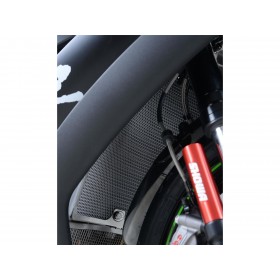 Protection de radiateur R&G RACING titane Kawasaki Ninja ZX-10R