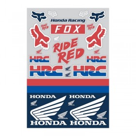 HONDA TRACK PACK [WHT/RD/BLU] OS