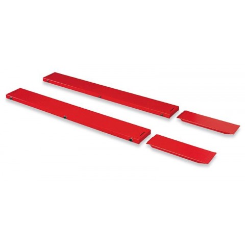 Extensions latérales BIKE LIFT standard rouge 210x30cm pour MAX 504