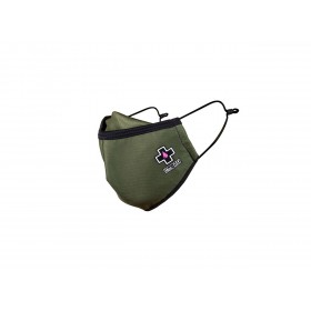 Masque lavable MUC-OFF vert taille L