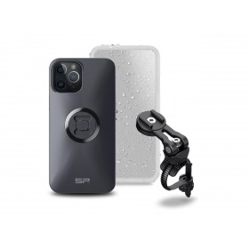 Pack complet SP-CONNECT Bike Bundle II fixé sur guidon et potence iPhone 12 Pro Max