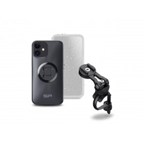 Pack complet SP-CONNECT Bike Bundle II fixé sur guidon et potence iPhone 12 Mini