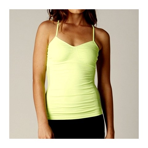 HELLO! CAMI DAY GLO GREEN M-L