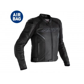 Veste RST Sabre cuir noir homme