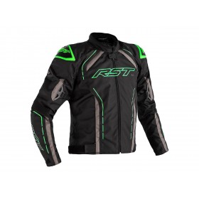 Veste RST S-1 textile noir/gris/vert fluo homme