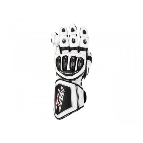 Gants RST Tractech Evo 4 cuir blanc/noir homme