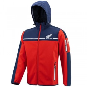 VESTE SOFTSHELL HONDA RACING HOMME