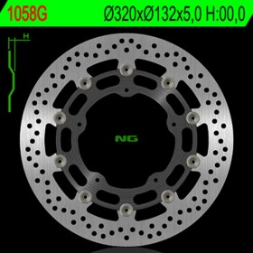 Disque de frein NG BRAKE DISC Flottant - 1058G