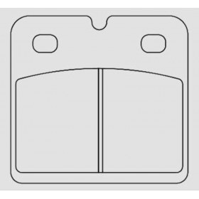 Plaquettes de frein BERINGER Racing métal fritté - KIT506RS