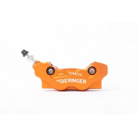 Etrier de frein radial gauche BERINGER Aerotec® MX 4 pistons orange