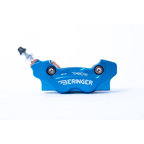Etrier de frein radial gauche BERINGER Aerotec® MX 4 pistons bleu