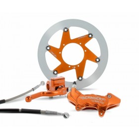 Kit freinage BERINGER Top Race roue 16'' étrier Aerotec® radial 4 pistons orange KTM/Husqvarna