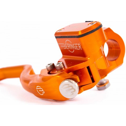 Maître-cylindre de frein radial BERINGER Aerotec® Ø20,5mm bocal integré orange (levier type 5 - 16cm)