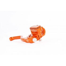 Maître-cylindre de frein radial BERINGER Aerotec® Ø17,5mm bocal integré orange (levier type 2 - 14cm)