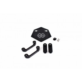 Kit caches orifices GILLES TOOLING Race noir BMW S1000RR