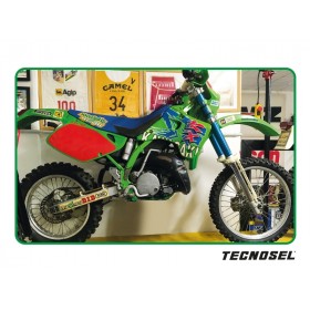 Kit déco complet TECNOSEL Team Kawasaki 1993