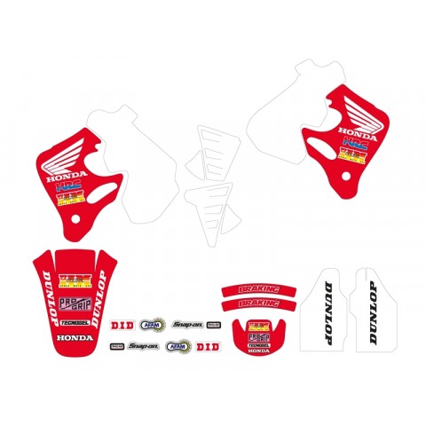 Kit déco TECNOSEL Team Honda 1992