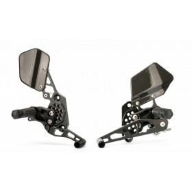 Commandes reculées ajustables GILLES TOOLING AS31GT noir