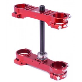 Té de fourche XTRIG Rocs Offset 14mm PHDS rouge Husqvarna TC85