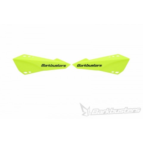 Kit de protège-mains pour vélo BARKBUSTERS jaune fluo