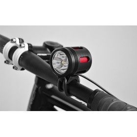 Éclairage vélo V BIKE led 3000lm batterie rechargeable externe