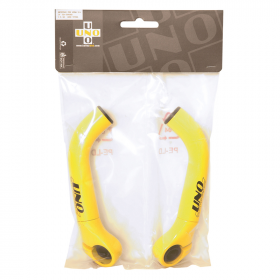Embouts guidon UNO L : 125 mm Jaune