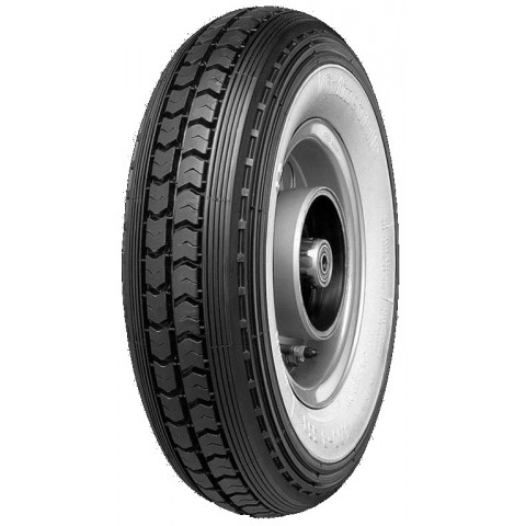 Pneu CONTINENTAL LB WW Flancs Blancs 3.00-12 M/C 47J TT