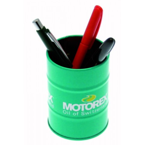 Mini fût décoratif porte stylo MOTOREX