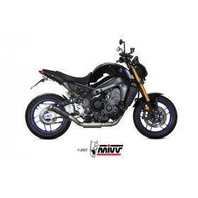 Ligne complète MIVV XM-1 - Steel Black/inox Yamaha MT-09/SP/FZ-09