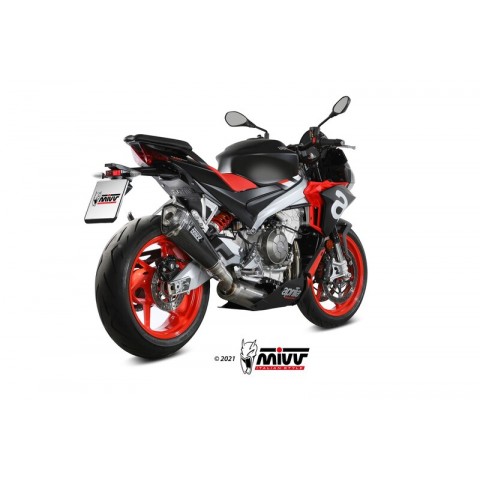 Ligne complète MIVV Delta Race - carbone Aprilia