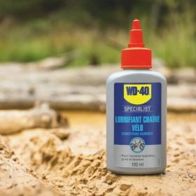 Lubrifiant chaine conditions humides vélo WD 40 Specialist® - 100ml