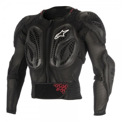 YOUTH BIONIC ACTION JACKET BLACK RED LXL