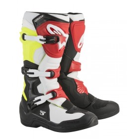 TECH 3 BLACK WHITE YELLOW FLUO RED 11