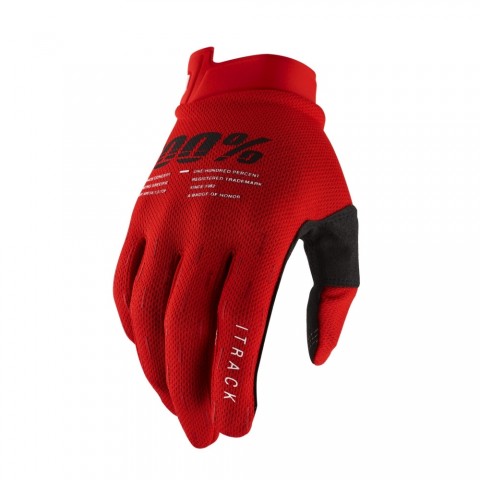 ITRACK ROUGE GANTS 100% - TAILLE MD
