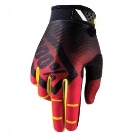 RIDEFIT 100% GLOVE CORPO RED - SIZE S