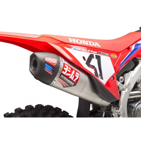 Ligne complète YOSHIMURA RS-12 Signature Series titane/inox/carbone - Honda CRF250R