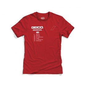 OUTLIER TSHIRT GEICO/HONDA/100% ROUGE -