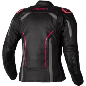 Veste femme RST S1 CE cuir - rose fluo taille 10