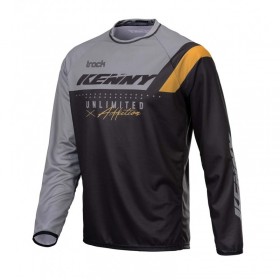 MAILLOT TRACK FOCUS ADULTE S BLACK GREY