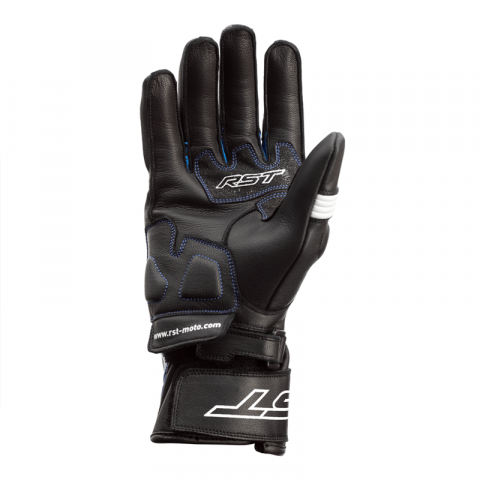 Gants RST Pilot CE - noir/bleu/blanc taille 08