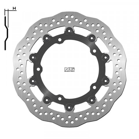 Disque de frein NG BRAKE DISC pétale flottant - 1623X