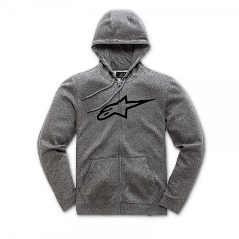 AGELESS II FLEECE GREY HEATHER/BLACK L