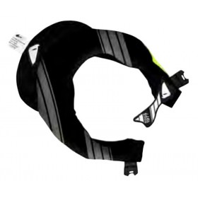 Revêtement de rechange UFO Bulldog Protection cervicale noir/jaune fluo 