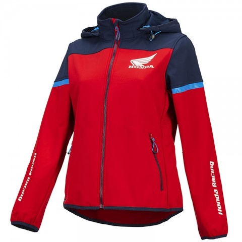 VESTE  SOFTSHELL RACING HONDA  WOMAN S