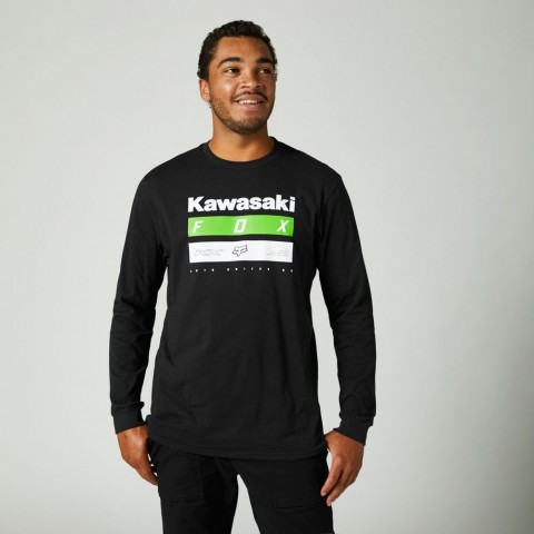 KAWI STRIPES LS PREMIUM TEE