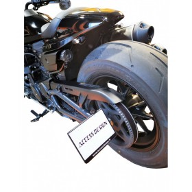 Support de plaque ACCESS DESIGN latéral - noir Harley-Davidson Sportster S 1250