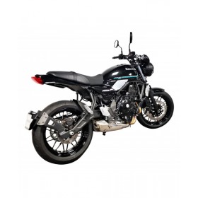 Support de plaque ACCESS DESIGN ''ras de roue'' - noir Kawasaki Z650RS