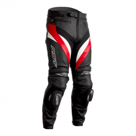 Pantalon RST Tractech Evo 8 CE cuir - noir/rouge/blanc taille XXL