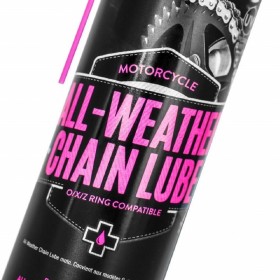 Lubrifiant chaîne MUC-OFF All Weather Chain Lube - spray 400ml X12